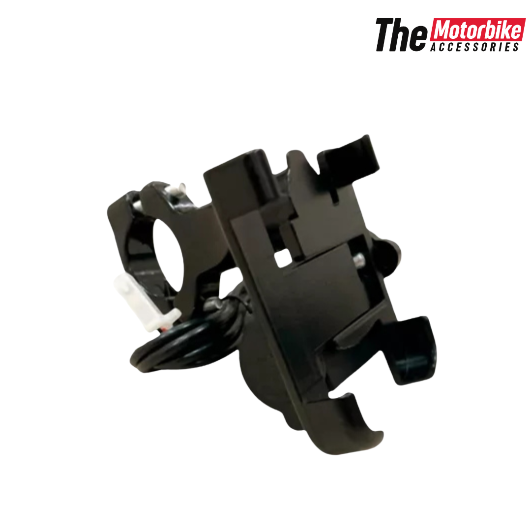 Porta celular base timon con cargador