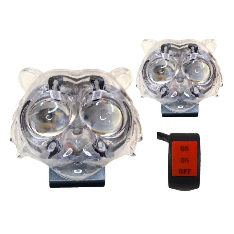 Halogena Tigre transparente + switch