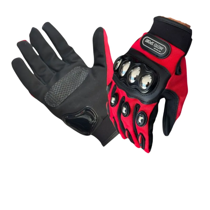 GUANTE MOTOSPORT ROJO
