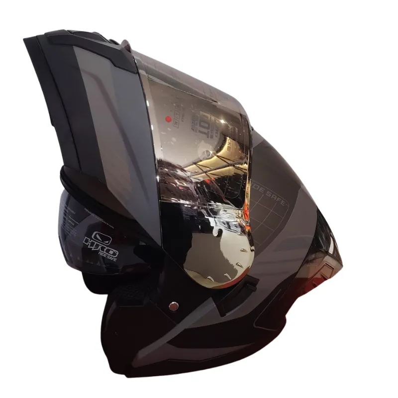 CASCO MODULAR HRO NEGRO GRIS
