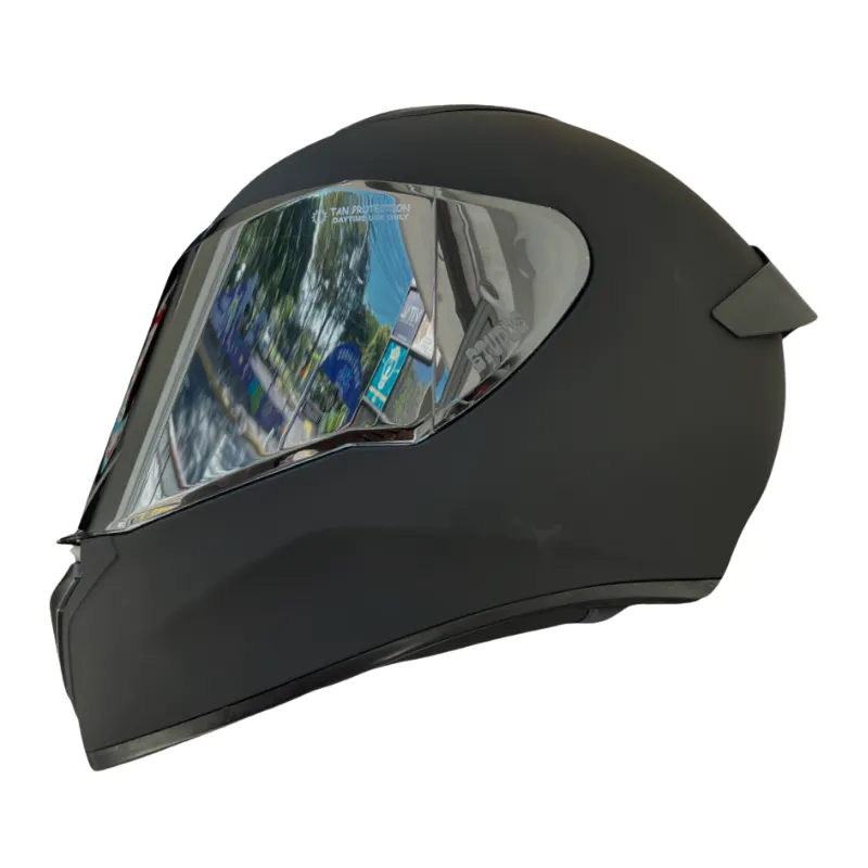 CASCO STUDDS INTEGRAL NEGRO MATE