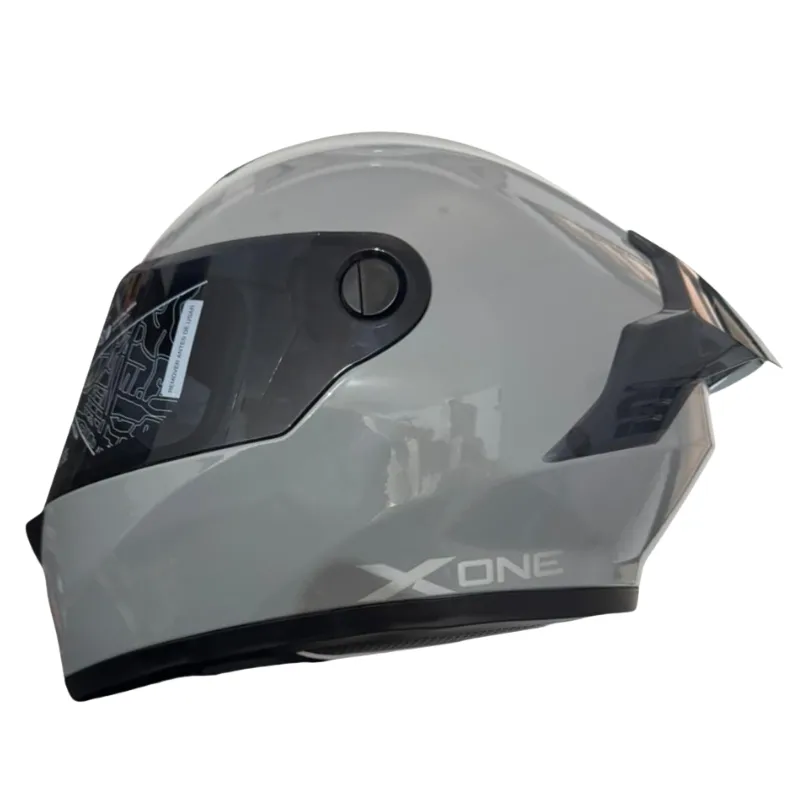 CASCO INTEGRAL X-ONE GRIS-NEGRO
