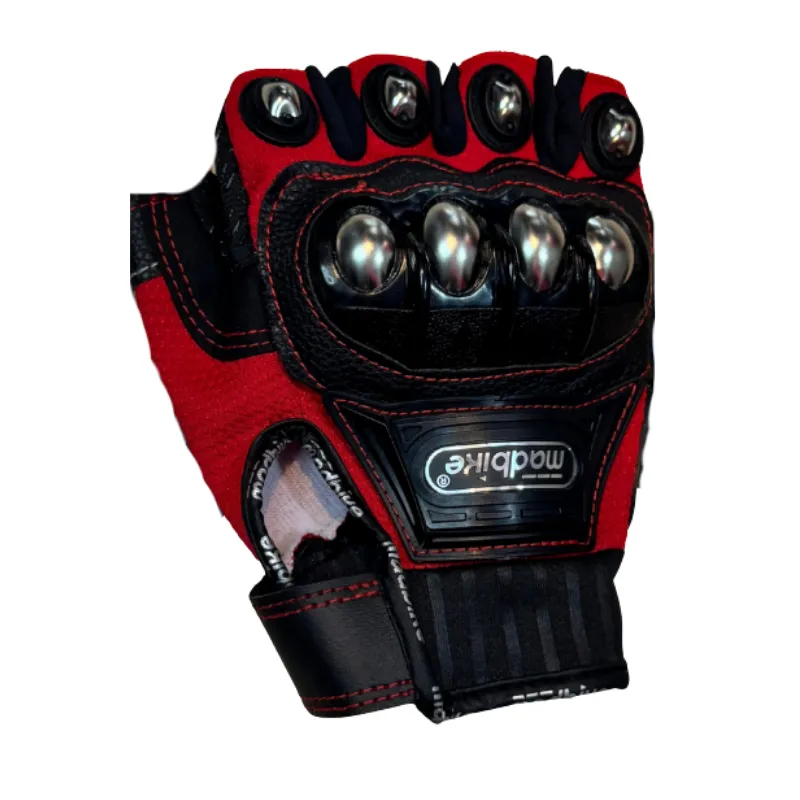 GUANTE MADBIKE ROJO