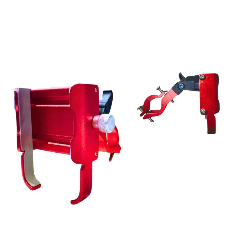 PORTA CELULAR METÁLICO ROJO