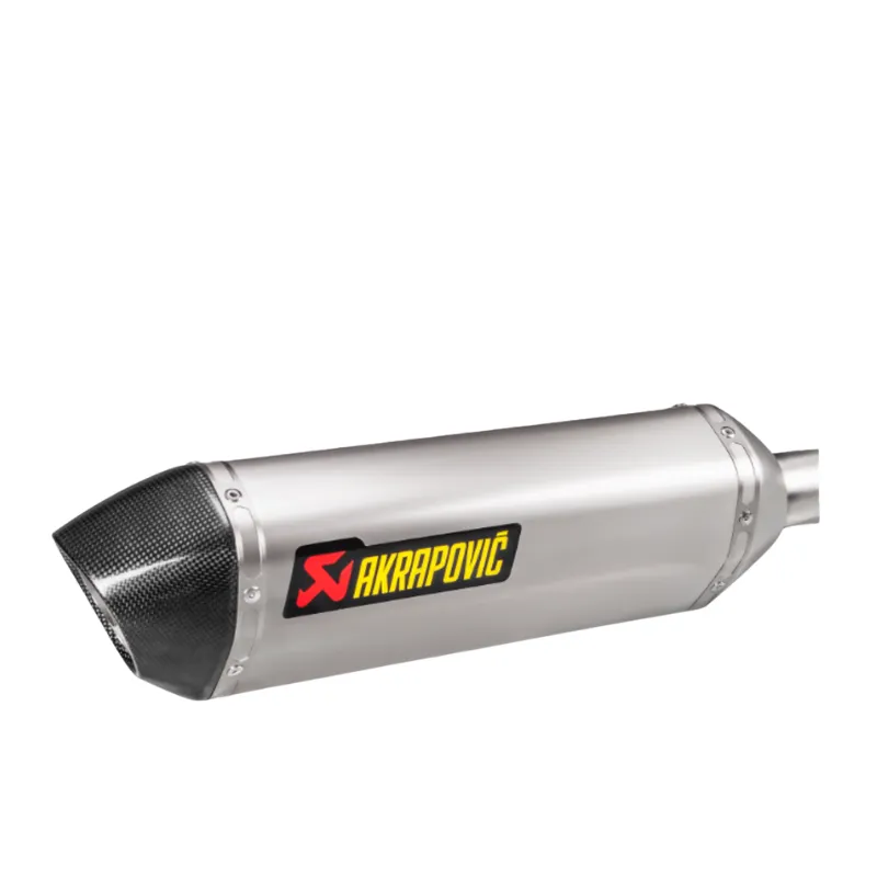 ESCAPE GRIS PUNTA FIBRA AKRAPOVIC