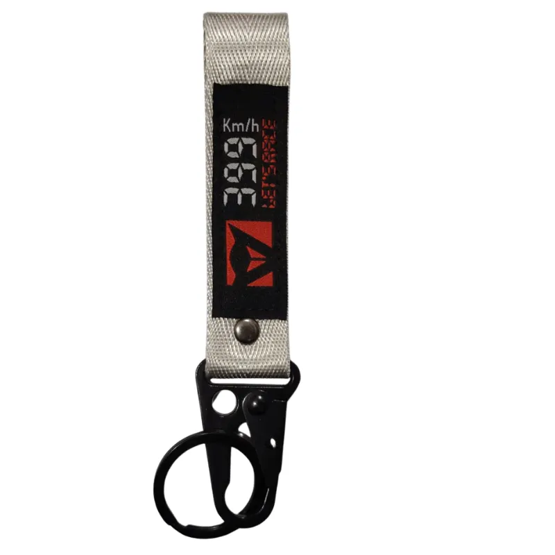 LLAVERO DE TELA DAINESE GRIS