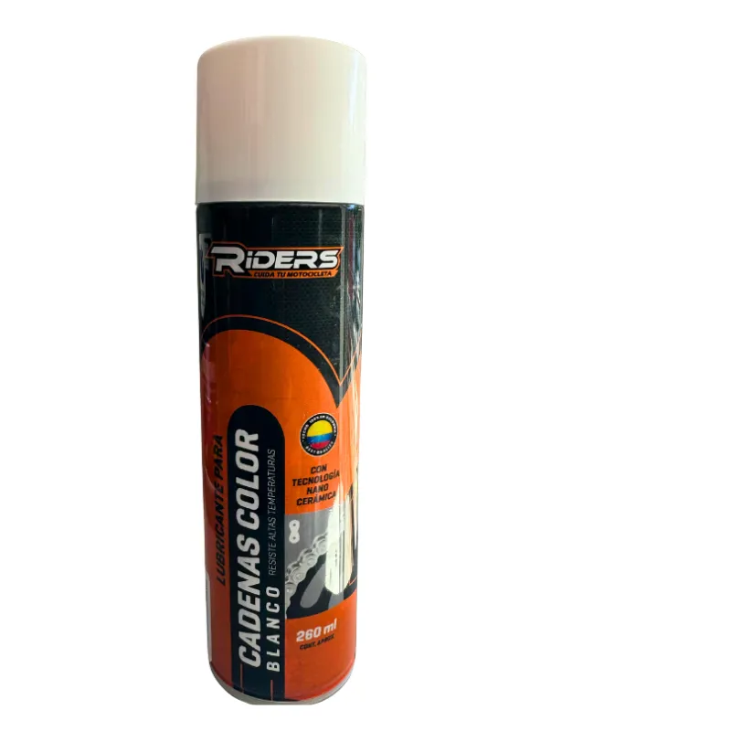 LUBRICANTE DE CADENA BLANCO RIDERS
