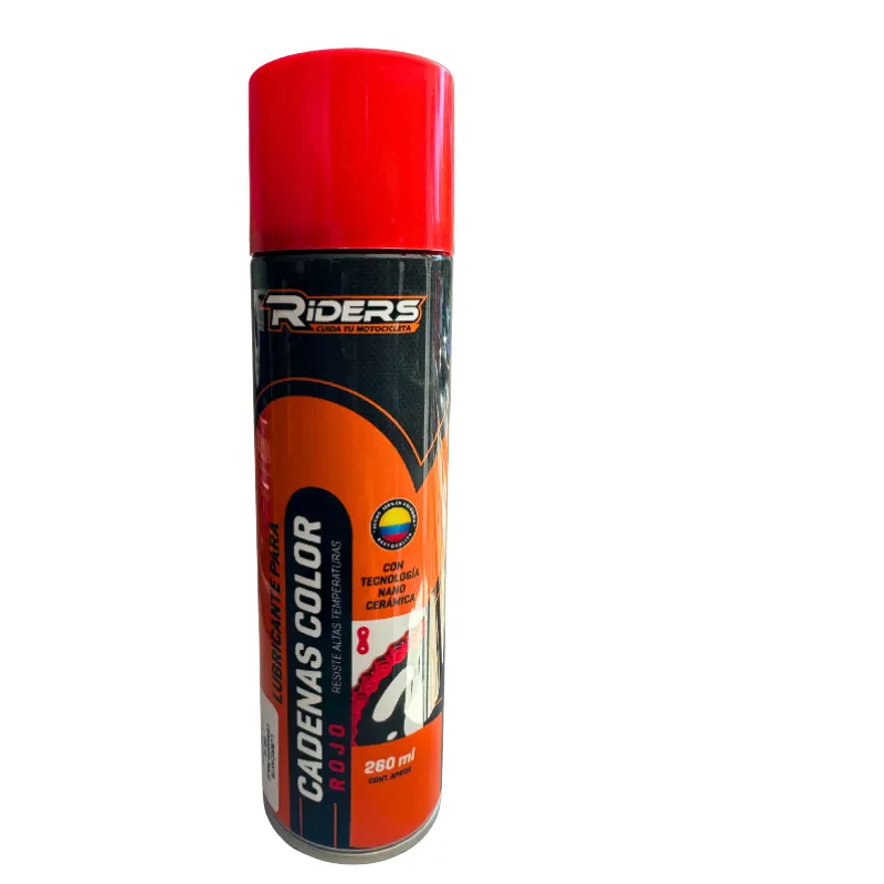LUBRICANTE DE CADENA ROJO RIDERS