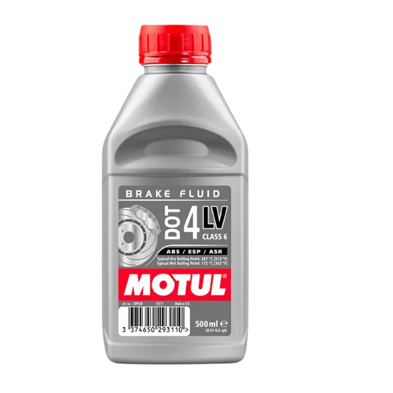 LIQUIDO DE FRENO SINTETICO MOTUL DOT 4V