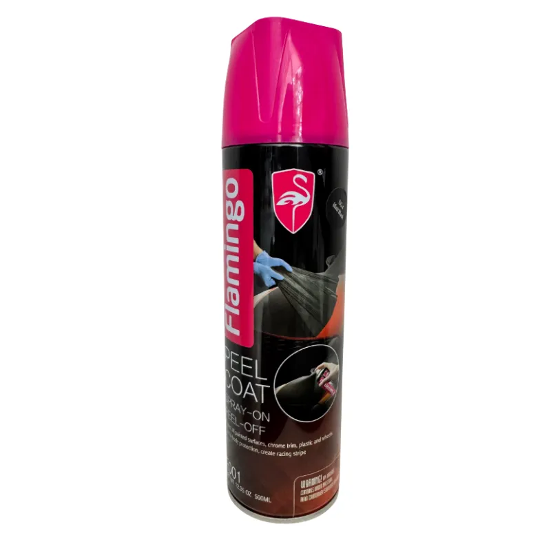PEEL COAT FLAMINGO