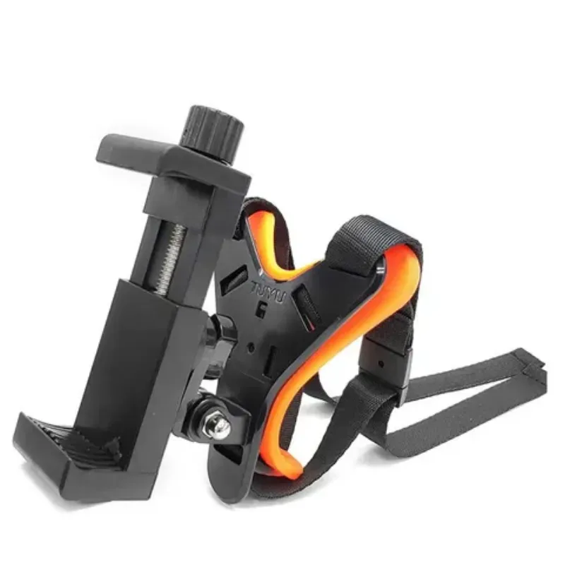 PORTA CELULAR PARA CASCO-NARANJA