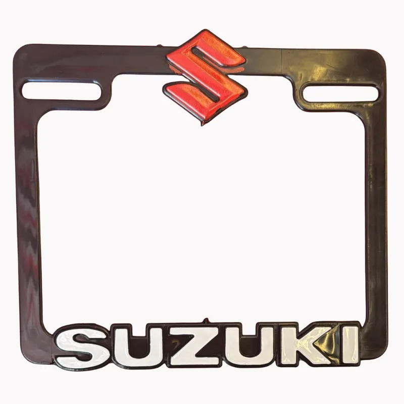 PORTA PLACA PLASTICO SUZUKI