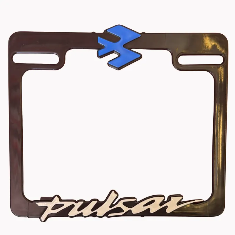 PORTA PLACA PLASTICO PULSAR