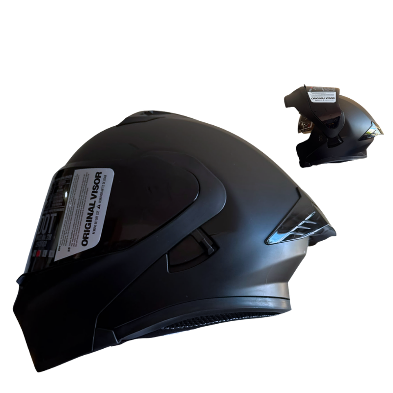 CASCO MODULAR ICH NEGRO MATE