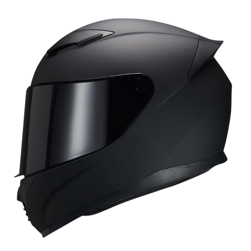 CASCO INTEGRAL NEGRO MATE VICERA LARGA