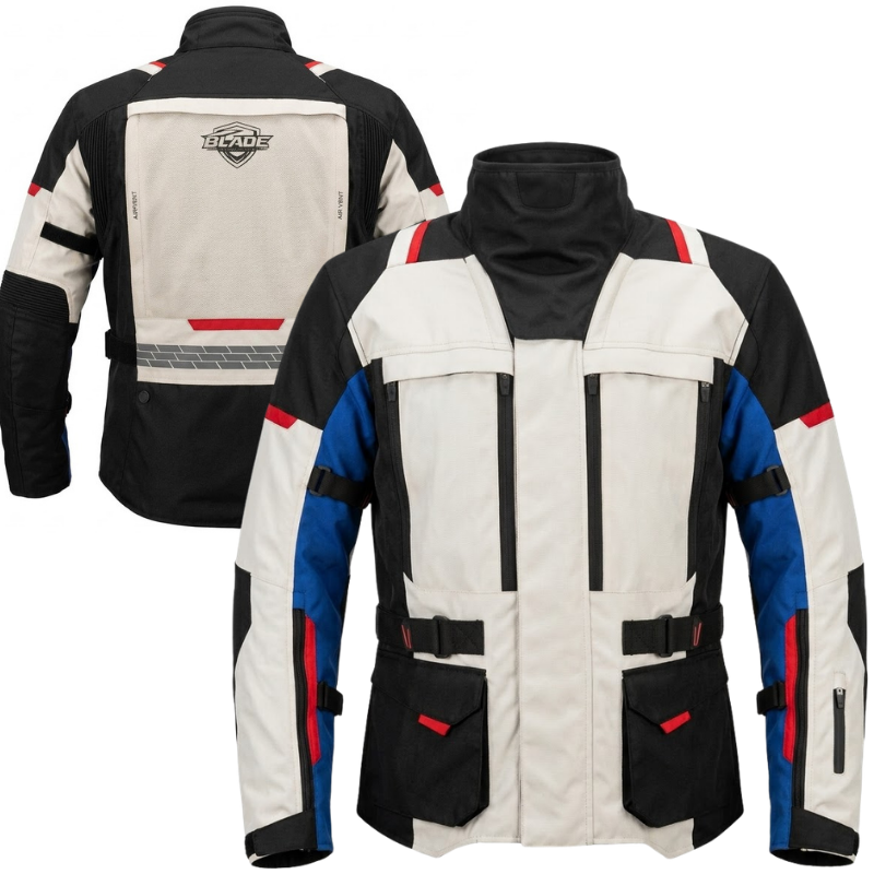 CHAQUETA DE PROTECCION BLADE BEIGE MULTICOLOR