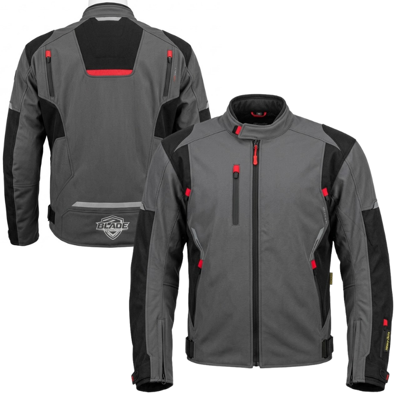 CHAQUETA DE PROTECCION BLADE GRIS/NEGRO