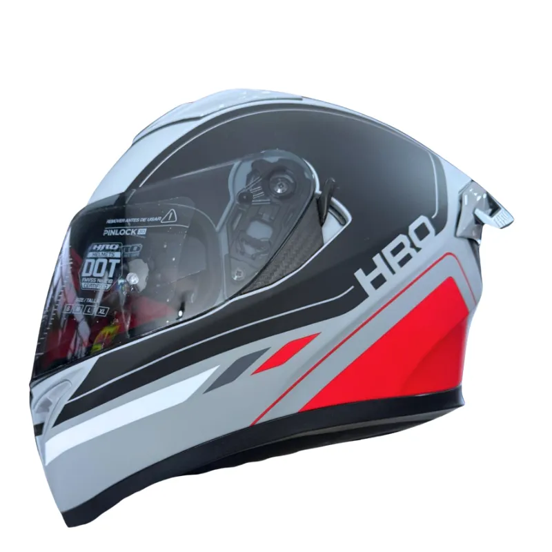[286790002] CASCO HRO INTEGRAL GRIS ROJO