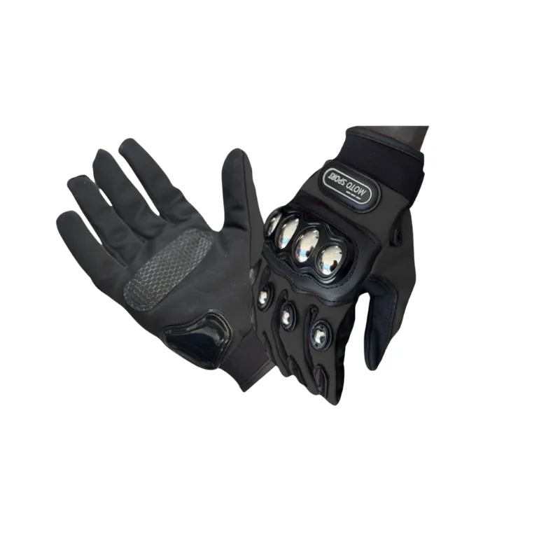 GUANTE MOTOSPORT NEGRO