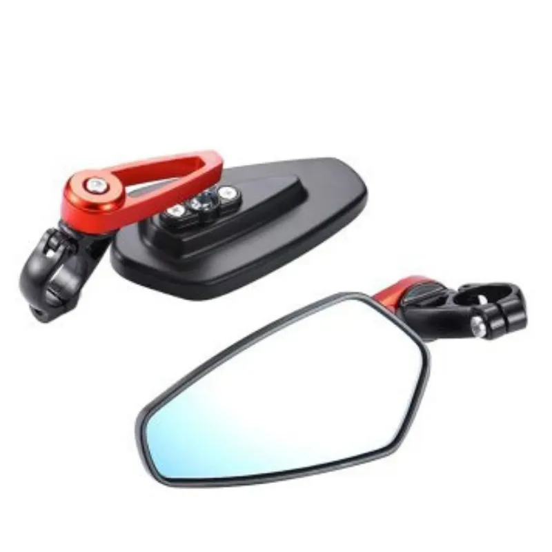 [25693689] ESPEJO OVALADO ROJO BOBBER