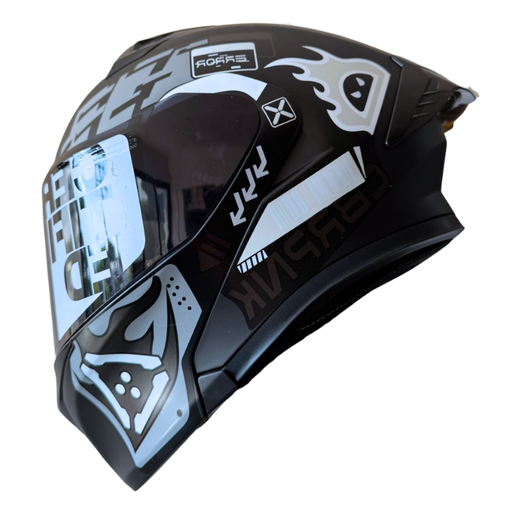 CASCO MODULAR ICH NEGRO BLANCO DISEÑO